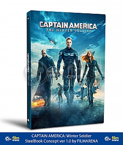 PODPO�TE P�EDOBJEDN�VKOU STEELBOOK CAPTAIN AMERICA: N�vrat prvn�ho Avengera 3D + 2D (2BD) Sb�ratelsk� limitovan� edice + D�REK f�lie na SteelBook