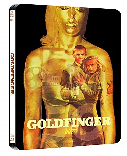 JAMES BOND 007: Goldfinger Steelbook™ Limitovaná sběratelská edice + DÁREK fólie na SteelBook™