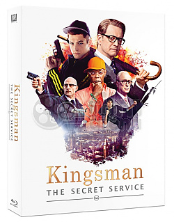 FAC #13 KINGSMAN: Tajná služba FULLSLIP + LENTIKULÁRNÍ MAGNET Steelbook™ Limitovaná sběratelská edice - číslovaná + DÁREK fólie na SteelBook™