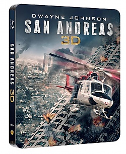 SAN ANDREAS QSlip 3D + 2D Steelbook&trade; Limitovan� sb�ratelsk� edice + D�REK f�lie na SteelBook&trade;