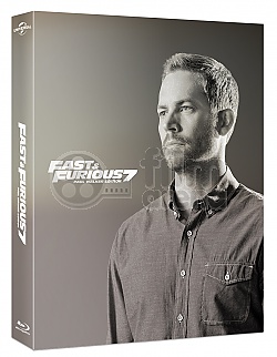 FAC #19 RYCHLE A ZBĚSILE 7 Paul Walker Edition FULLSLIP + LENTIKULÁRNÍ MAGNET Steelbook™ Limitovaná sběratelská edice - číslovaná + DÁREK fólie na SteelBook™