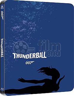 JAMES BOND 007 Sean Connery: THUNDERBALL QSlip Steelbook™ Limitovaná sběratelská edice + DÁREK fólie na SteelBook™