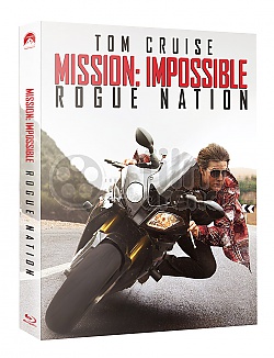 FAC #25 MISSION: IMPOSSIBLE 5 - N�rod gr�zl� EDITION #1 FULLSLIP + LENTIKUL�RN� MAGNET Steelbook&trade; Limitovan� sb�ratelsk� edice - ��slovan� + D�REK f�lie na SteelBook&trade;