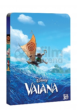ODVÁŽNÁ VAIANA: Legenda o konci světa 3D + 2D Steelbook™ Limitovaná sběratelská edice + DÁREK fólie na SteelBook™