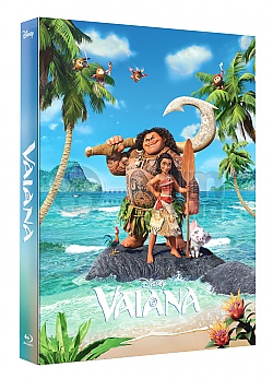 FAC #78 ODVÁŽNÁ VAIANA: Legenda o konci světa FullSlip + Lentikulární Magnet EDITION #1 3D + 2D Steelbook™ Limitovaná sběratelská edice - číslovaná