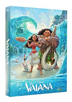 FAC #78 ODVÁŽNÁ VAIANA: Legenda o konci světa LENTICULAR 3D FULLSLIP EDITION #2 3D + 2D Steelbook™ Limitovaná sběratelská edice - číslovaná