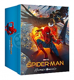FAC #89 SPIDER-MAN: Homecoming MANIACS Collector's BOX (obsahuje edice E1 + E2 + E3 + E5B) EDITION #4 WEA Exkluz�vn� 3D + 2D Steelbook&trade; Limitovan� sb�ratelsk� edice - ��slovan�