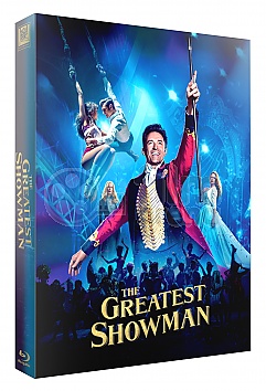 FAC #97 NEJVĚTŠÍ SHOWMAN XL FullSlip + Lenticular 3D Magnet 4K Ultra HD Steelbook™ Limitovaná sběratelská edice - číslovaná