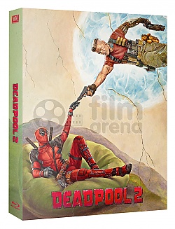 FAC #107 DEADPOOL 2 Double Lenticular 3D (Front and Back) FullSlip XL  EDITION #3 WEA EXCLUSIVE Steelbook&trade; Limitovan� sb�ratelsk� edice - ��slovan�