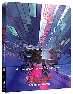 SPIDER-MAN: PARALELN� SV�TY INTERNATIONAL Version #2 3D + 2D Steelbook&trade; Limitovan� sb�ratelsk� edice + D�REK f�lie na SteelBook&trade;