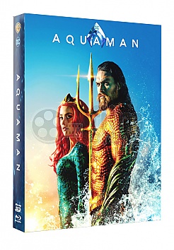 FAC #121 AQUAMAN FullSlip + Lenticular Magnet EDITION #1 Steelbook&trade; Limitovan� sb�ratelsk� edice - ��slovan�