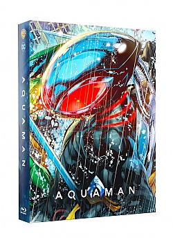FAC #121 AQUAMAN Double Lenticular 3D FullSlip EDITION #3 Steelbook&trade; Limitovan� sb�ratelsk� edice - ��slovan�