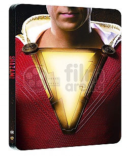 SHAZAM! 3D + 2D Steelbook™ Limitovaná sběratelská edice + DÁREK fólie na SteelBook™