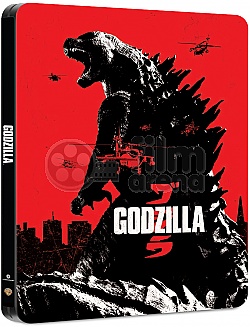 GODZILLA (2014) 3D + 2D Steelbook™ Limitovaná sběratelská edice + DÁREK fólie na SteelBook™