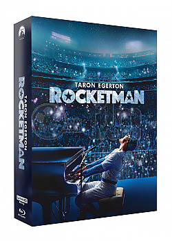 FAC #129 ROCKETMAN Lenticular 3D FullSlip XL Steelbook™ Limitovaná sběratelská edice - číslovaná