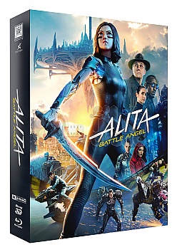 BLACK BARONS #21 ALITA: BOJOVÝ ANDĚL Double 3D Lenticular FullSlip XL EDITION #2 3D + 2D Steelbook™ Limitovaná sběratelská edice - číslovaná