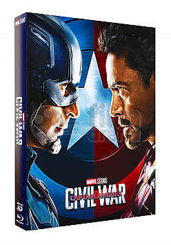 FAC #148 CAPTAIN AMERICA: Civil War FullSlip + Lenticular Magnet EDITION #1 Steelbook&trade; Limitovan� sb�ratelsk� edice - ��slovan�