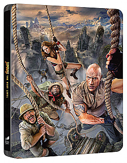 JUMANJI: Dal�� level Steelbook&trade; Limitovan� sb�ratelsk� edice + D�REK f�lie na SteelBook&trade;