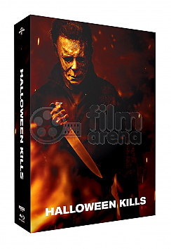 FAC #182 HALLOWEEN ZABÍJÍ FullSlip XL + Lenticular 3D Magnet Steelbook™ Prodloužená verze Limitovaná sběratelská edice - číslovaná