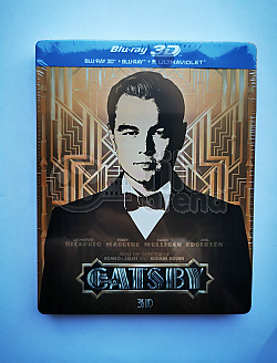 VELKÝ GATSBY 3D + 2D Steelbook™ + DÁREK fólie na SteelBook™