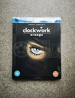 MECHANICKÝ POMERANČ Steelbook™ + DÁREK fólie na SteelBook™