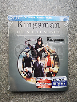 KINGSMAN: Tajná služba Steelbook™ + DÁREK fólie na SteelBook™