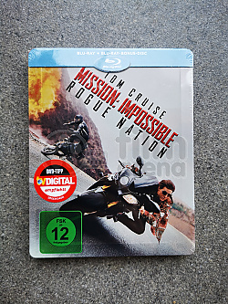 MISSION: IMPOSSIBLE 5 - Národ grázlů Steelbook™ + DÁREK fólie na SteelBook™
