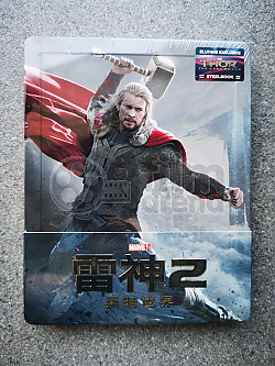 THOR 2: Temn� sv�t 3D + 2D Steelbook&trade; Limitovan� sb�ratelsk� edice - ��slovan� + D�REK f�lie na SteelBook&trade;