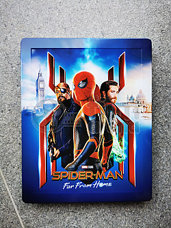 SPIDER-MAN: Daleko od domova EXKLUZÍVNÍ (prázdný SteelBook bez disků) Steelbook™ Limitovaná sběratelská edice + DÁREK fólie na SteelBook™