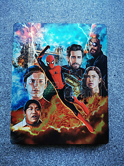 SPIDER-MAN: Daleko od domova (prázdný SteelBook bez disků) Steelbook™ + DÁREK fólie na SteelBook™