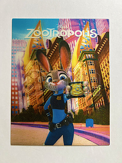 ZOOTROPOLIS - Lentikul�rn� 3D samolepka
