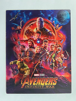 AVENGERS: INFINITY WAR - Lentikul�rn� 3D samolepka