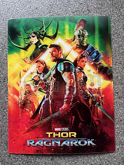 THOR 3: Ragnarok - Lentikul�rn� 3D samolepka
