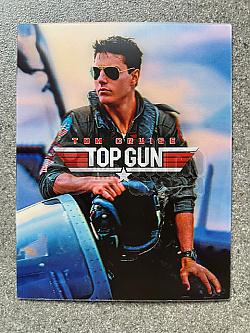 TOP GUN - Lentikul�rn� 3D samolepka